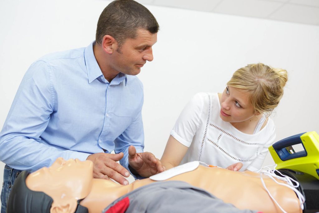 AED with Two Rescuers